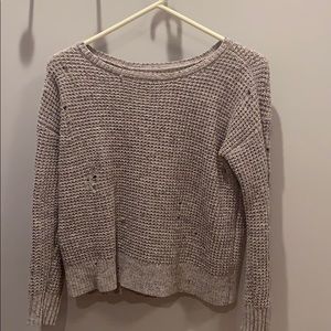 American eagle knitted crewneck sweater